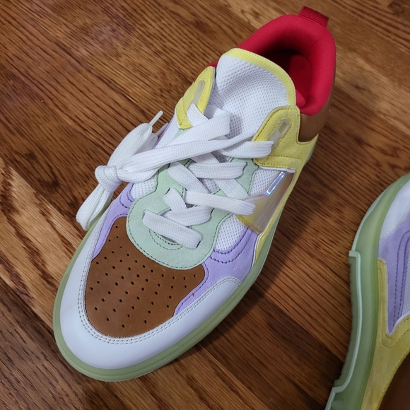 Christian Louboutin Pastel and Red Sneakers - Picture 8 of 10